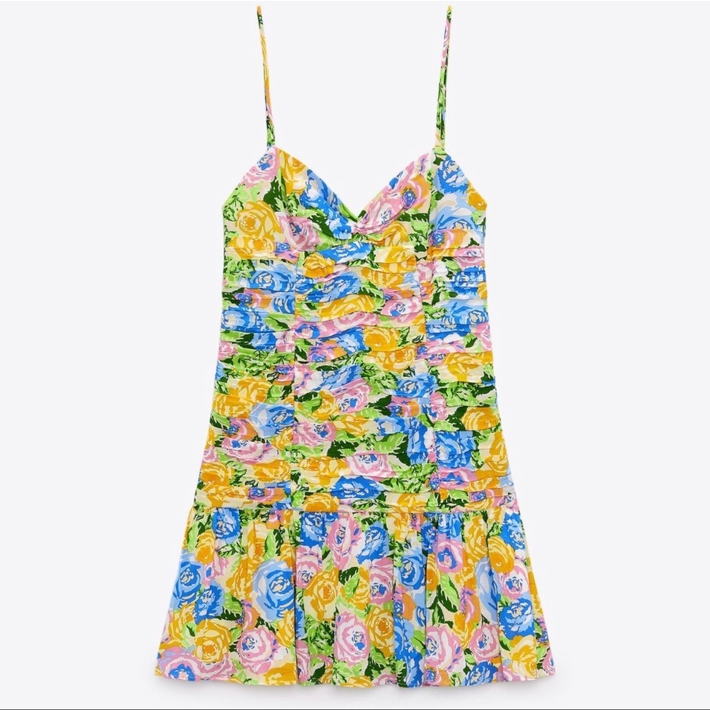 Women’s Zara Floral Mini Dress